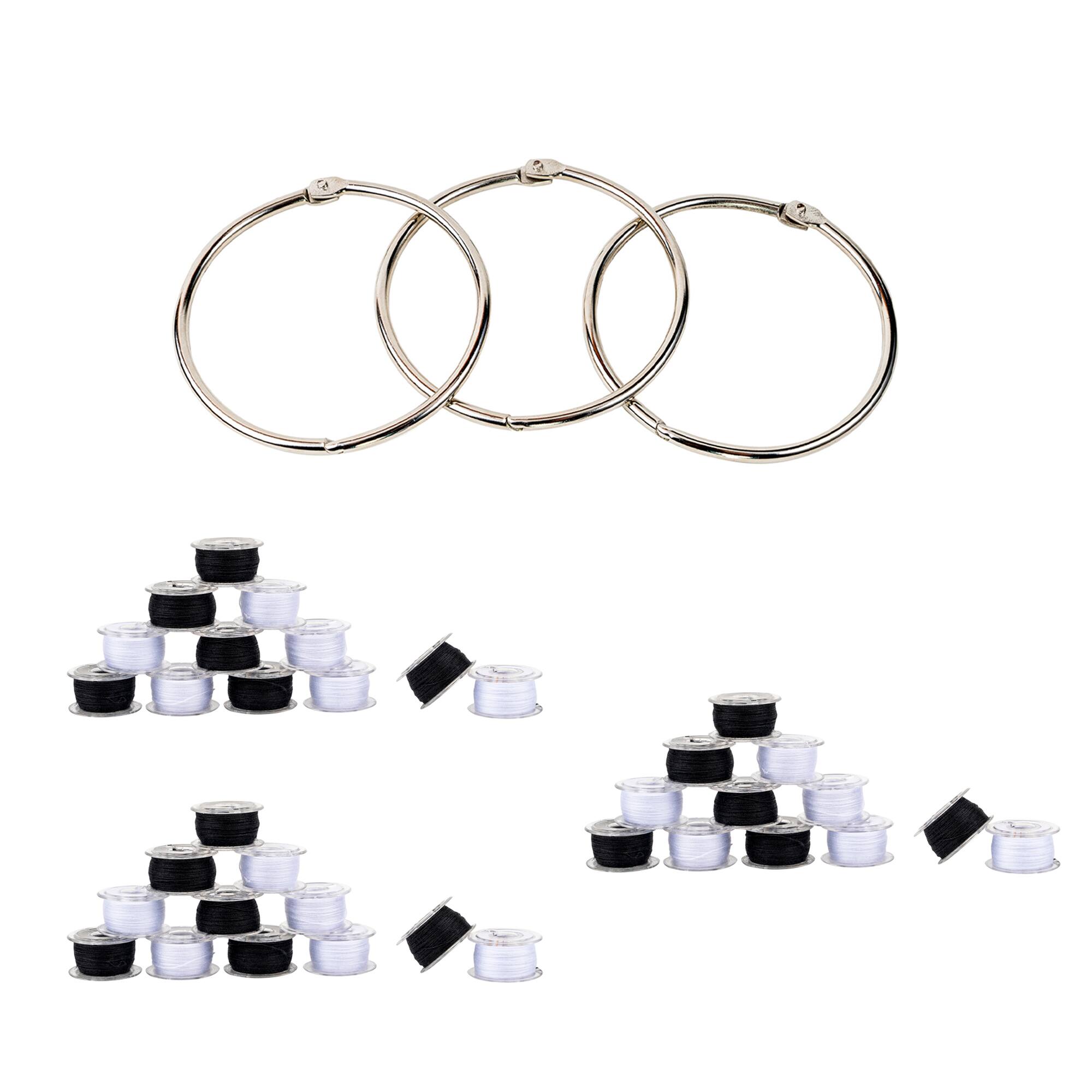 SINGER® Class Sewing Bobbin & Storage Rings Set